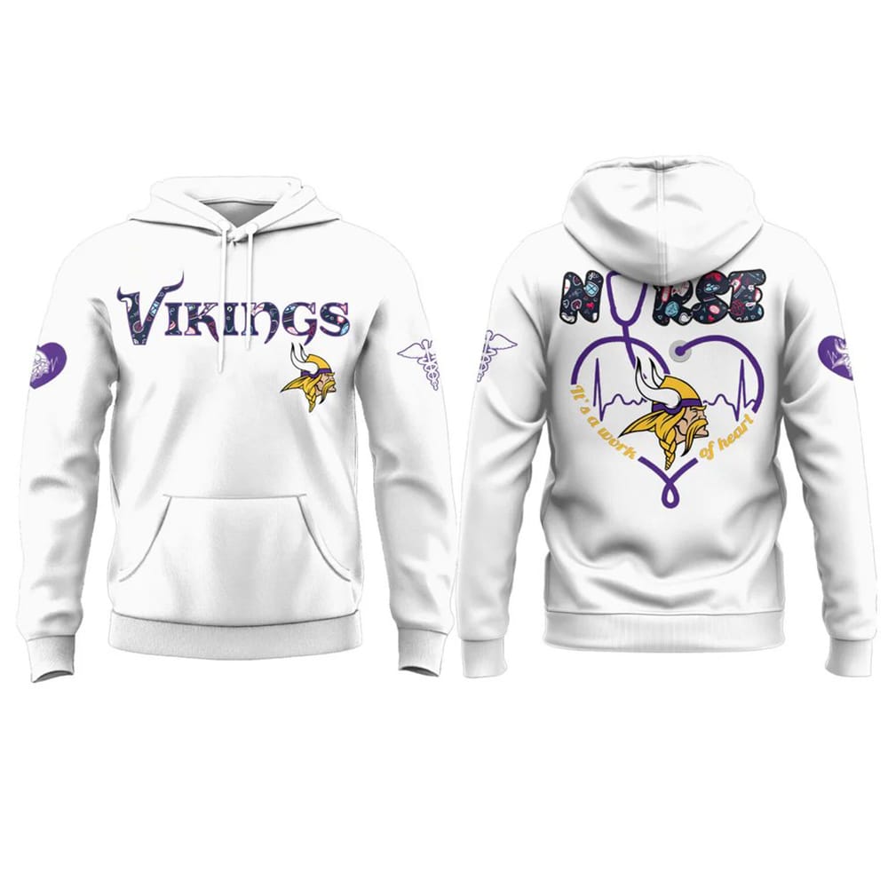 Vikings NURSES NIGHT 2025 Hoodie Vikings NURSES NIGHT 2025 Hoodie