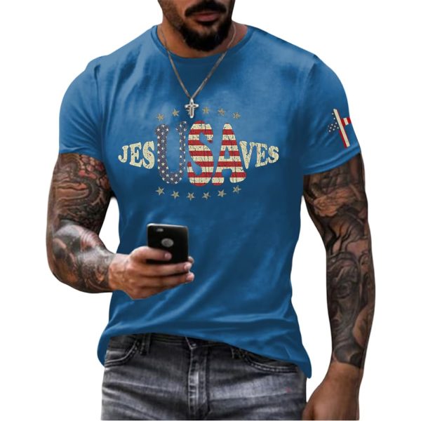 Vintage USA Jesus Saves Shirt