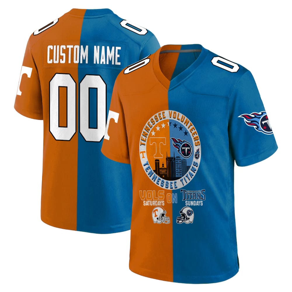 Volunteers On Saturdays Titans On Sundays Jersey Volunteers On Saturdays Titans On Sundays Jersey