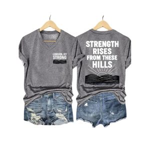 London Kentucky Strong Strength Rises From These Hills Shirt4