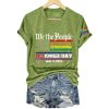We The People No Kings Day June 14 2025 Shirt