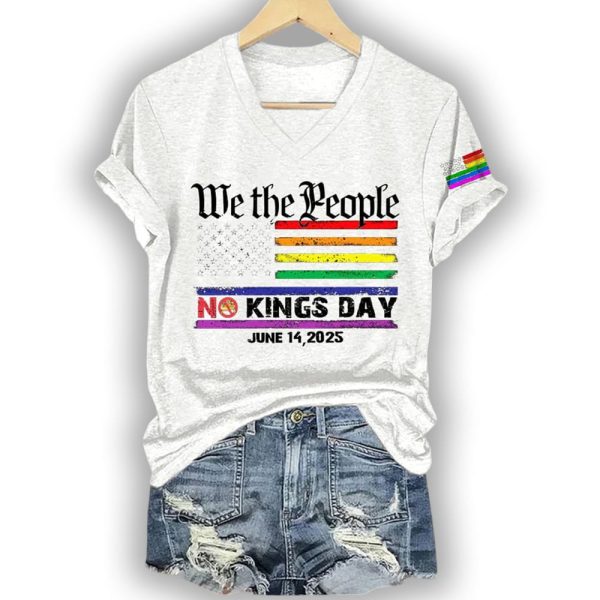 We The People No Kings Day June 14 2025 Shirt