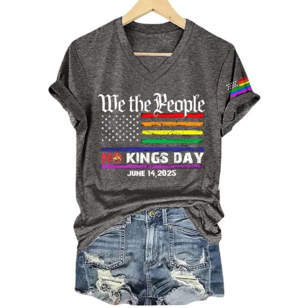 We The People No Kings Day June 14 2025 Shirt