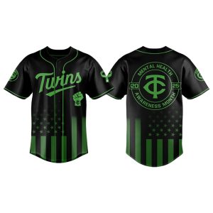 2025 Twins Mental Health Awareness Month Jersey