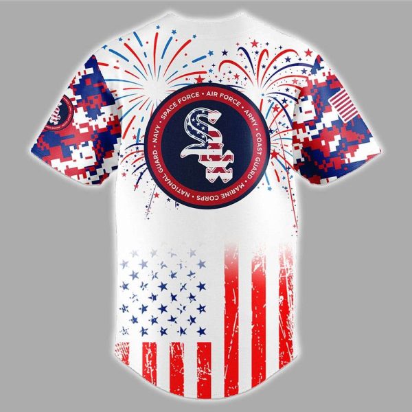 White Sox 4th Of July Independence Day Jersey 2025