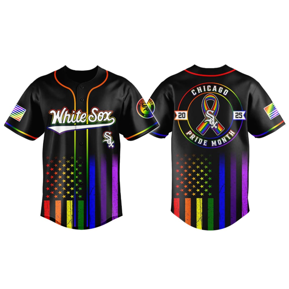 White Sox Pride Month Jersey 2025 White Sox Pride Month Jersey 2025