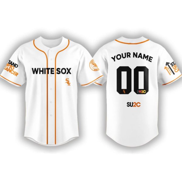 White Sox Stand Up To Cancer Night Jersey 2025