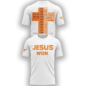 Virginia Tech JESUS WON Shirt 20252