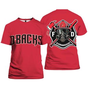 2025 Diamondbacks x Firefighter Appreciation Night Shirt