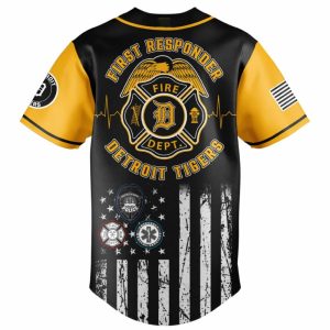 2025 Tigers First Responders Night Jersey2