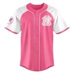 Yankees 2025 Pink Shirt Day Custom Jersey