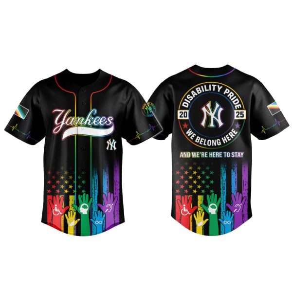 Yankees Disability Pride Month Jersey 2025