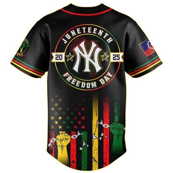 Yankees Juneteenth Day Jersey 2025
