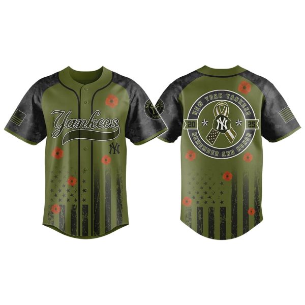 Yankees Memorial Day Jersey 2025