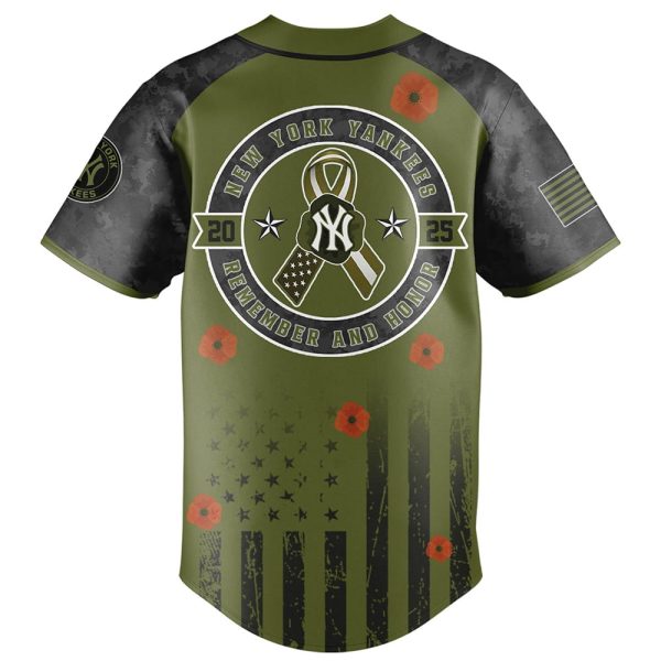Yankees Memorial Day Jersey 2025