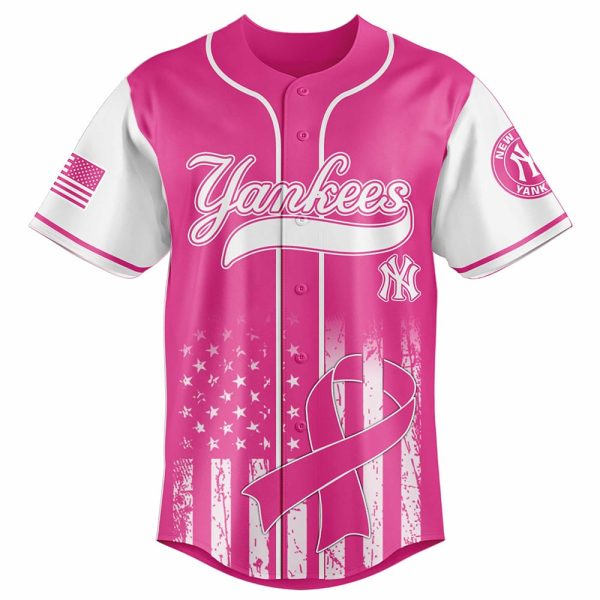 Yankees Pink Out The Park Jersey 2025