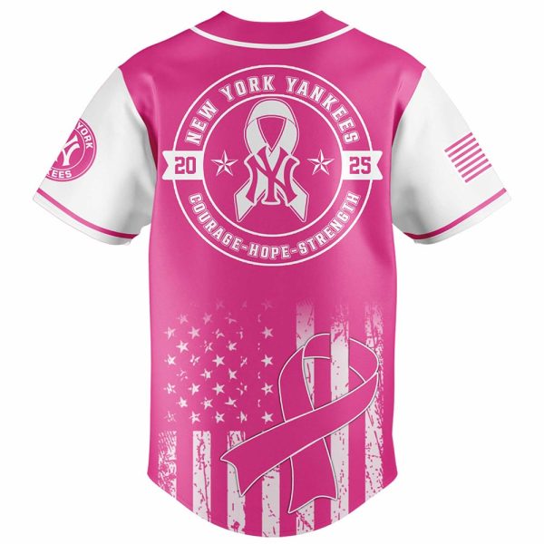 Yankees Pink Out The Park Jersey 2025
