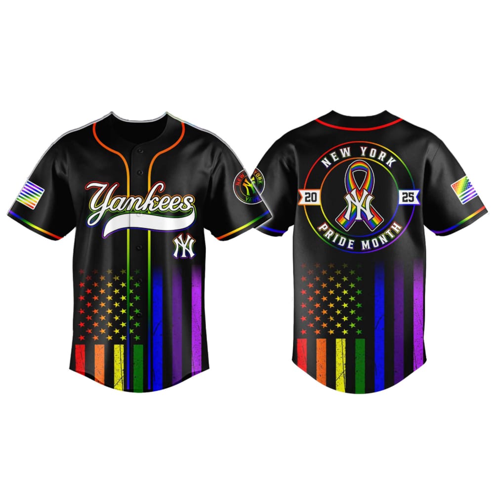 Yankees Pride Month Jersey 2025 Yankees Pride Month Jersey 2025