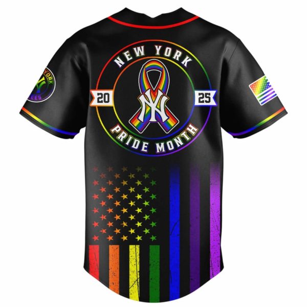 Yankees Pride Month Jersey 2025