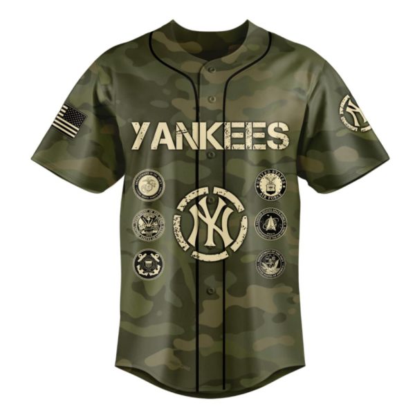Yankees USA Armed Forces Day 2025 Jersey