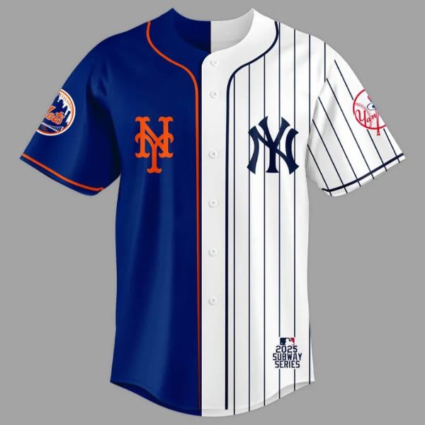 Yankees x Mets 2025 Subway Series Jersey
