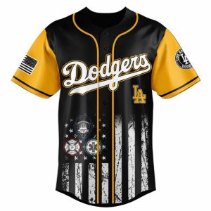 2025 Dodgers First Responders Night Jersey1