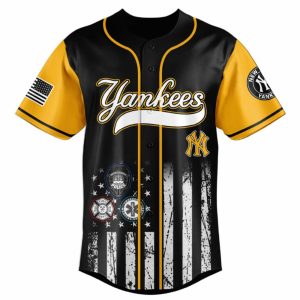 2025 Yankees First Responders Night Jersey1