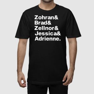 Zohran Brad Zellnor Jessica Adrienne Shirt 2