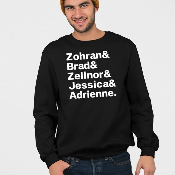 Zohran Brad Zellnor Jessica Adrienne Shirt