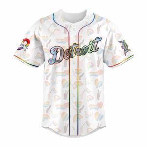 2025 Tigers LGBTQ Pride Night Jersey1