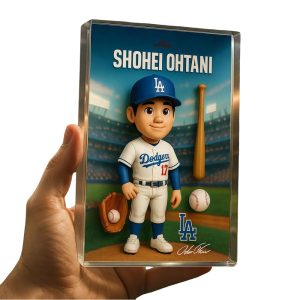 Shohei Ohtani LA Dodgers Acylic Block Plaque1