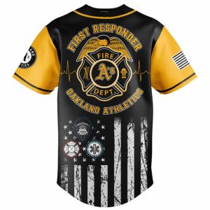 2025 Athletics First Responders Night Jersey2