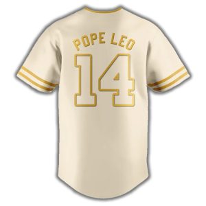 Pope Leo 14 Vatican City Connect White Sox Jersey