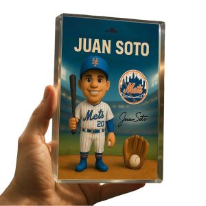 Juan Soto NY Mets Acylic Block Plaque1