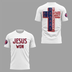 LA Angels x Jesus Won 2025 Shirt1