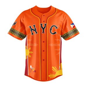 Mets Filipino Heritage Night City Connect Orange Jersey 20251