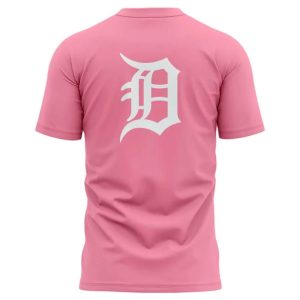 Tigers Strike Out Cancer Pink T shirt 20252
