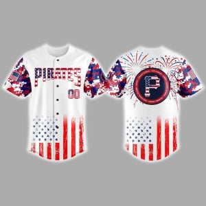 Pirates 4th Of July Independence Day Jersey 2025