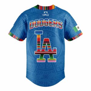2025 Dodgers Mexican Heritage Night Jersey2