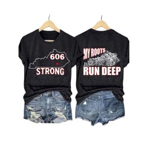 Kentucky 606 Strong My Roots Run Deep Shirt2