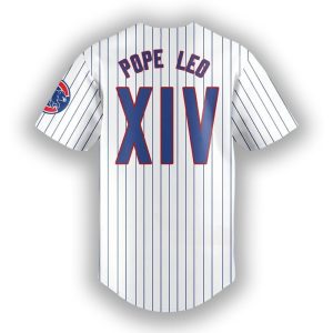 Pope Leo 14 Cubs Baseball Jersey2