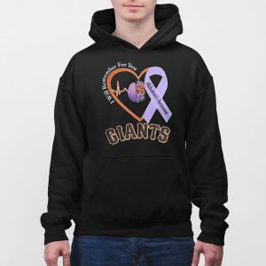 Giants I Will Remember For You Alzheiners Awarness Shirt 5