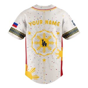 Personalized Dodgers Filipino Heritage Night City Connect Jersey 20252