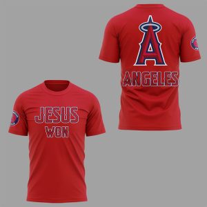 Angels Jesus Won Shirt 2025
