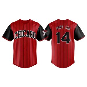 White Sox Pope Leo XIV City Connect 2025 Baseball Jersey
