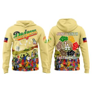 Dodgers x Juneteenth Freedom Day 2025 Hoodie