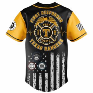 2025 Rangers First Responders Night Jersey2