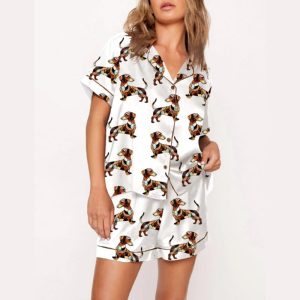 Dachshund Dog Lover Pajama Set1