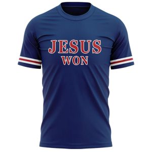Liberty Softball Jesus Won Shirt1