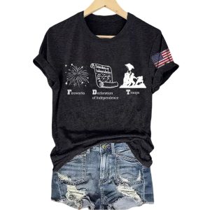 FDT Fireworks Declaration Of Independence Troops Shirt1
